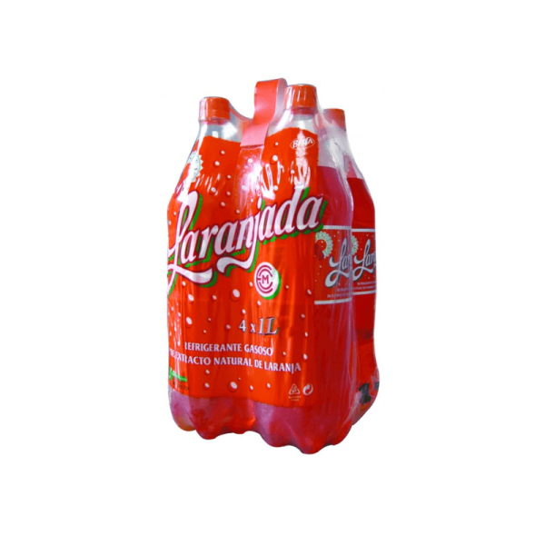 Laranjada • Pack 4 UND • 1L • Pet