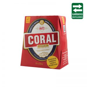 Coral Branca Pack 6 UND 0,33Lt