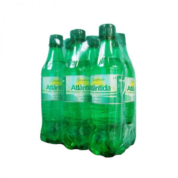 Atlântida Sparkling Water 0.5L - Pack of 6