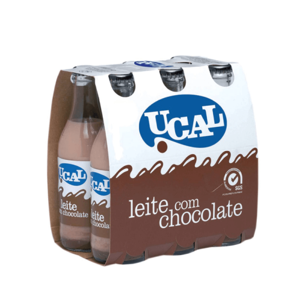 Ucal Chocolate • Pack 6 UND • 0,25Lt • Vidro