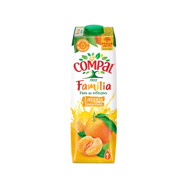 COMPAL FAMIL. LARANJA/TANGERINA